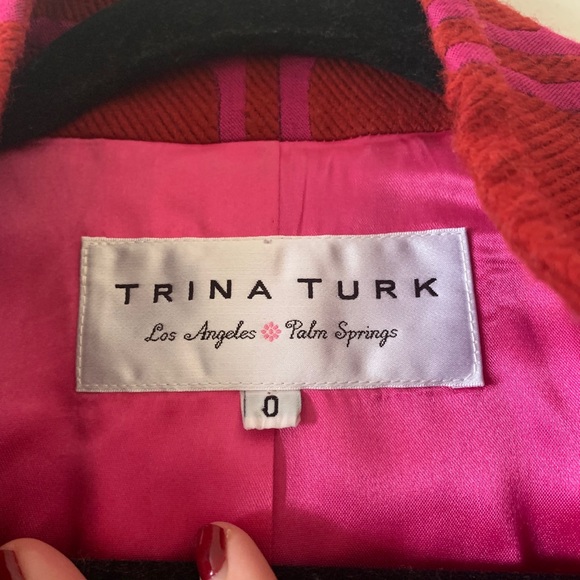 Trina Turk red jacket - Picture 2 of 5